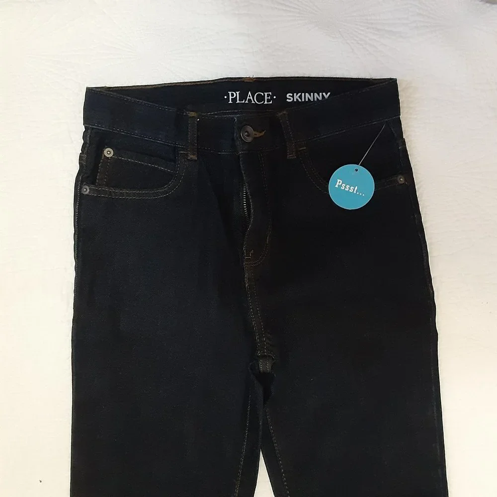 The Children's Place Blue Jeans Size 14 Girls Skinny Pants